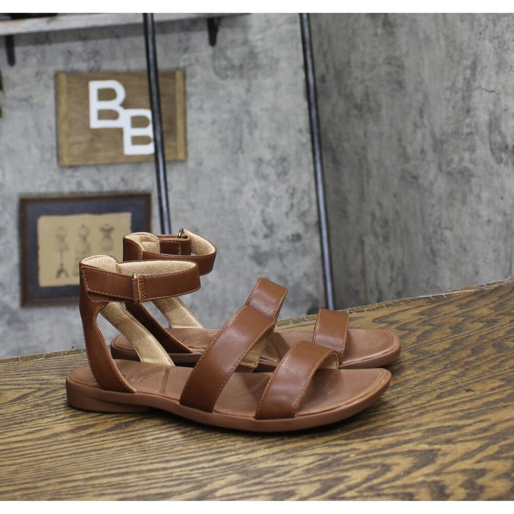 Naturalizer SOUL Womens Fiesta Sandal Strap J4694S1 Brown 6.5M